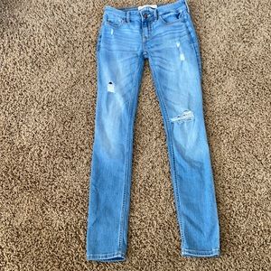 Hollister 00S low rise super skinny jeans